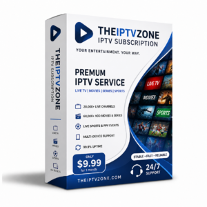 Canadian Smart IPTV 1 MONTH is the ideal subscription for enjoying a premium television experience,